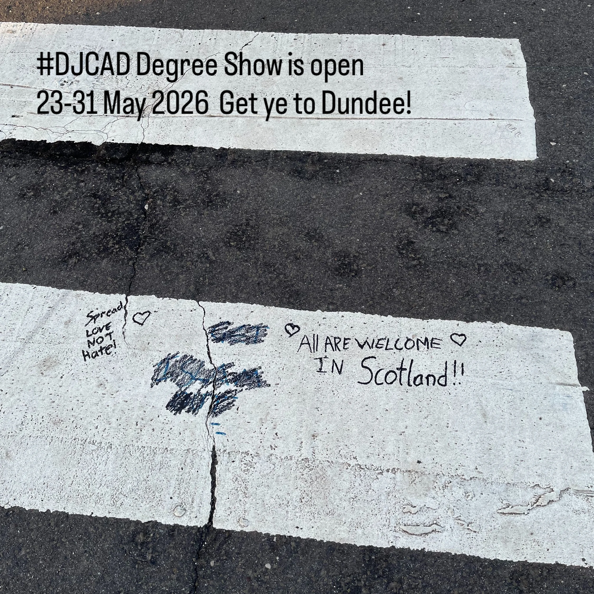 Congratulations to all Art &amp; Design students at @djcad_uod Amazing achievements. If in the north (UK) get yourself to Dundee. #djcaddegreeshow is open, 23-31 May. Buzzing with pride &amp; joy! 🏴󠁧󠁢󠁳󠁣󠁴󠁿 
@djcad_cap @djcad_jewellery_metal @dj