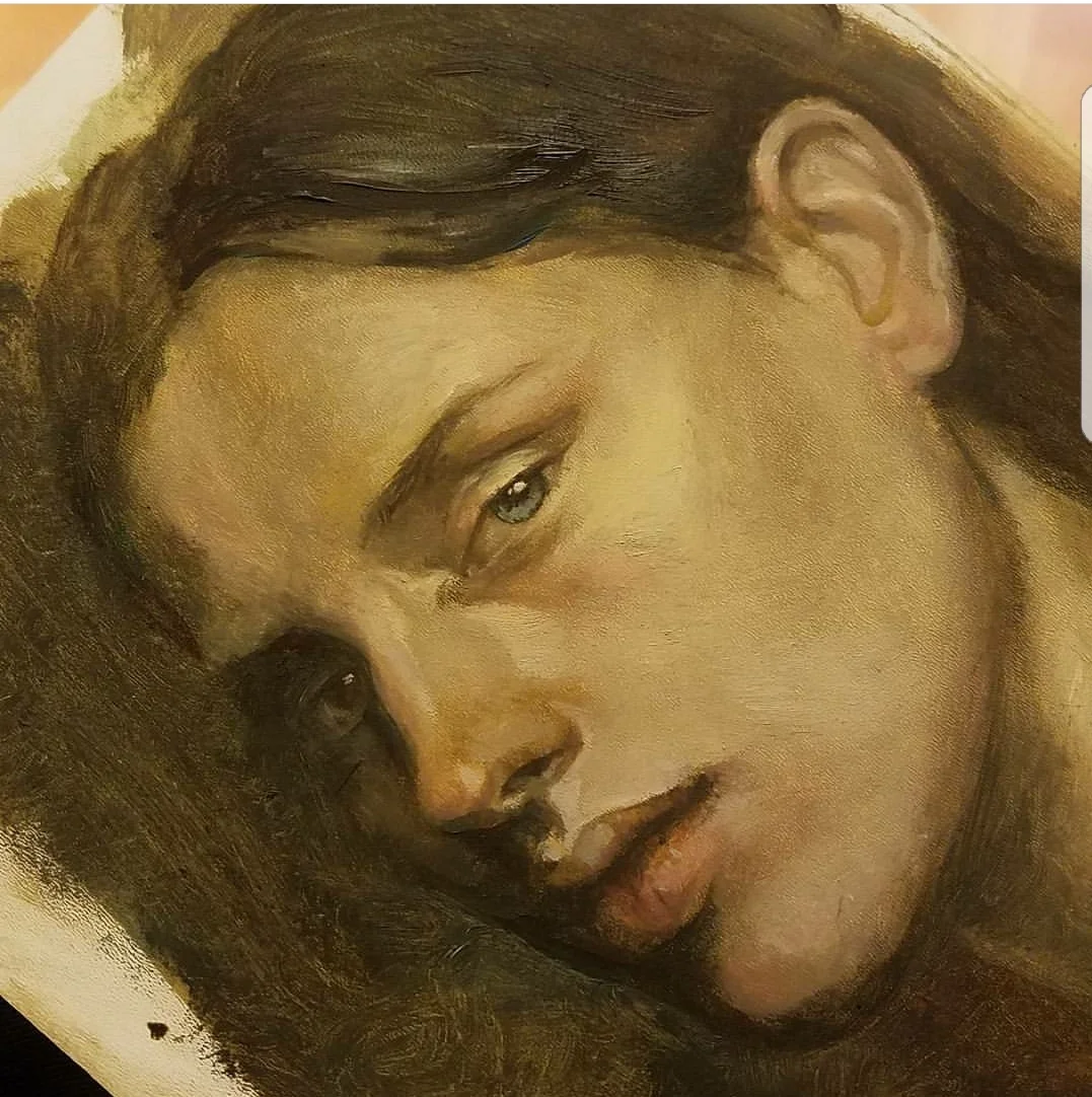 Face study done by Savannah Beck