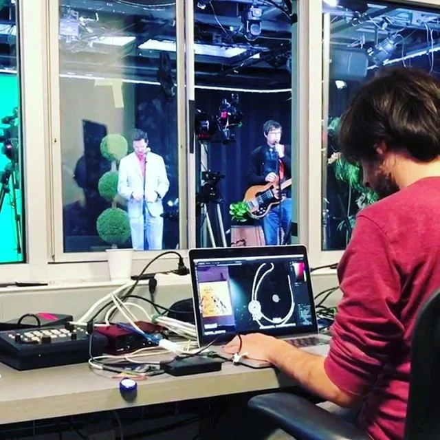 started from the dish room now I'm here ! @adultswim #edschradersmusicbeat