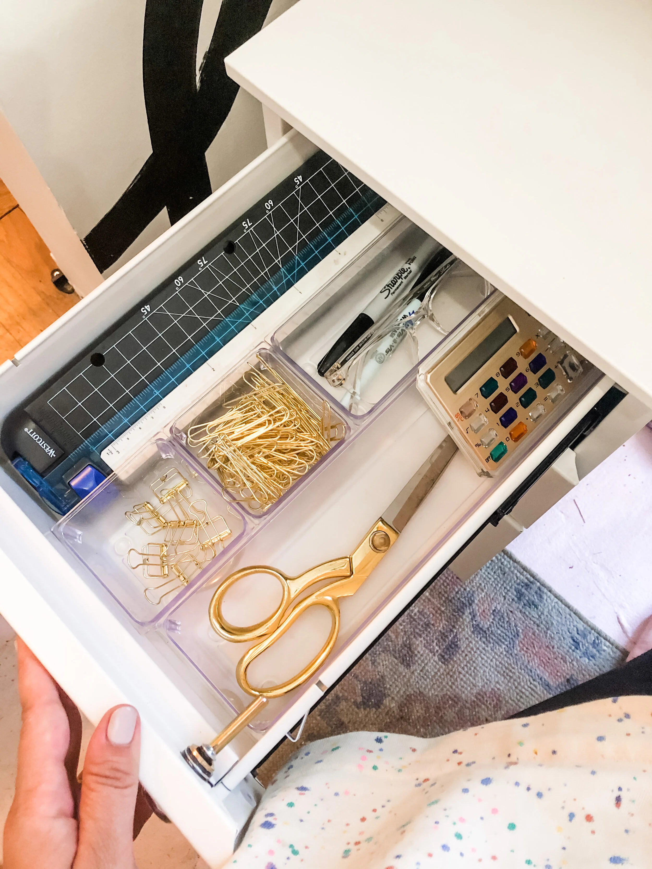 Home office Drawer Organization! 