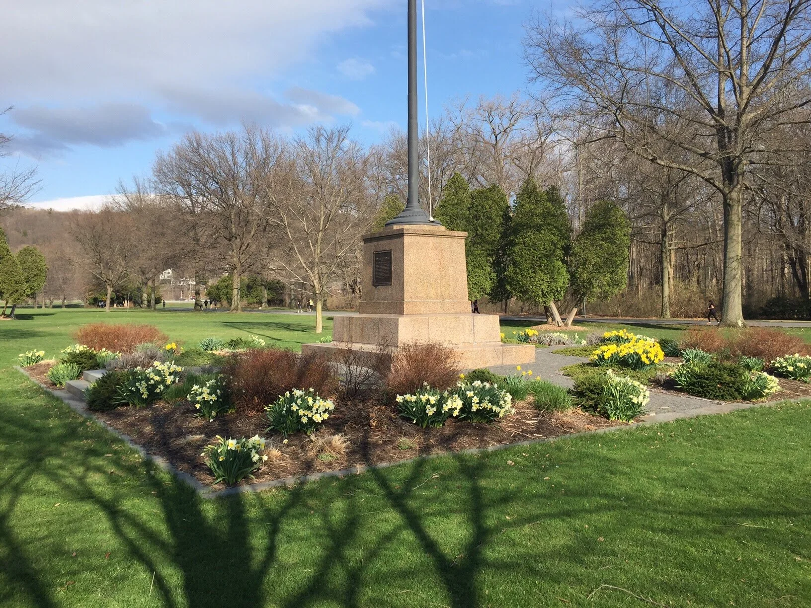 Memorial Flagpole Garden