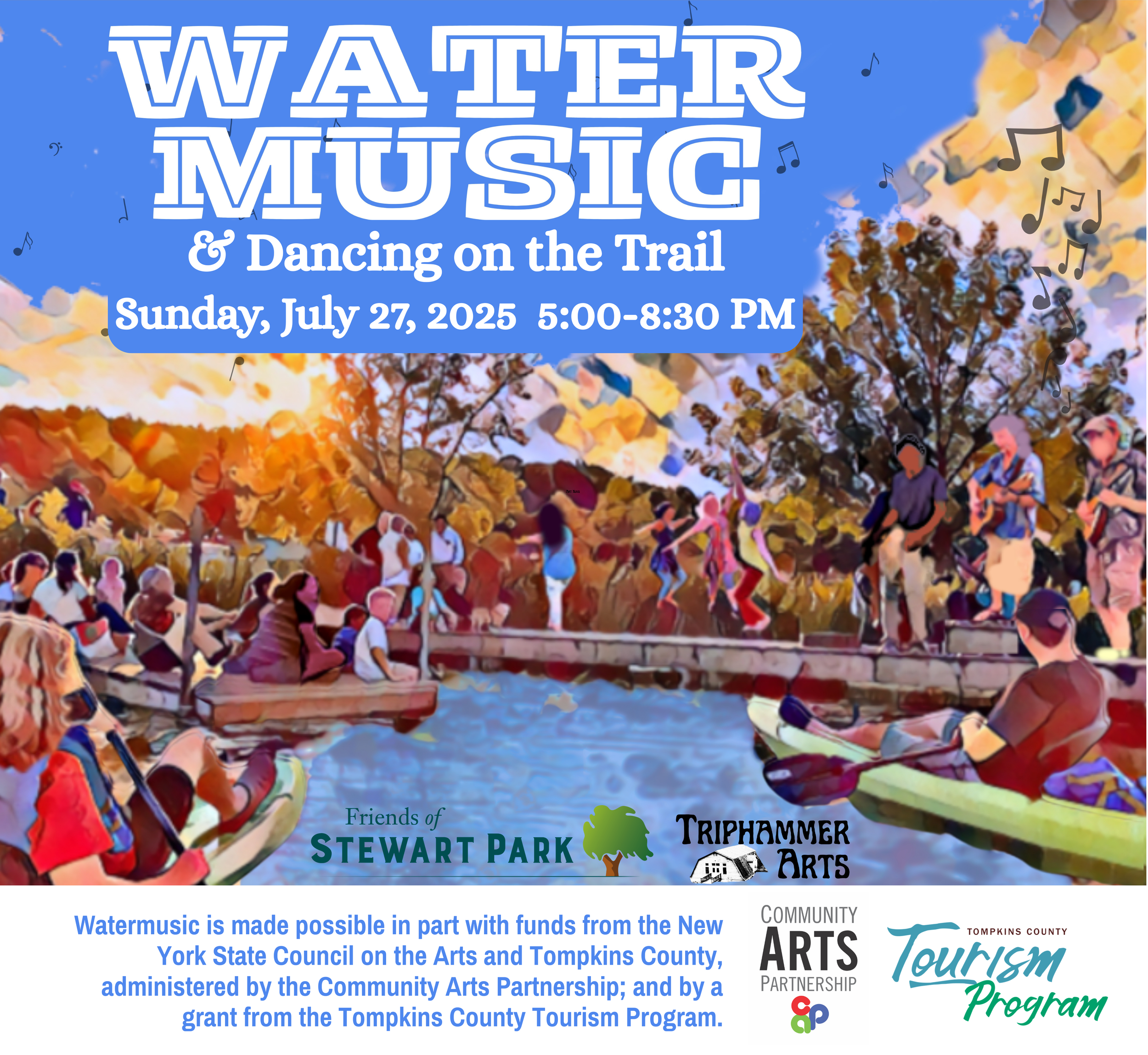 WATERMUSIC and Dancing on the Trail