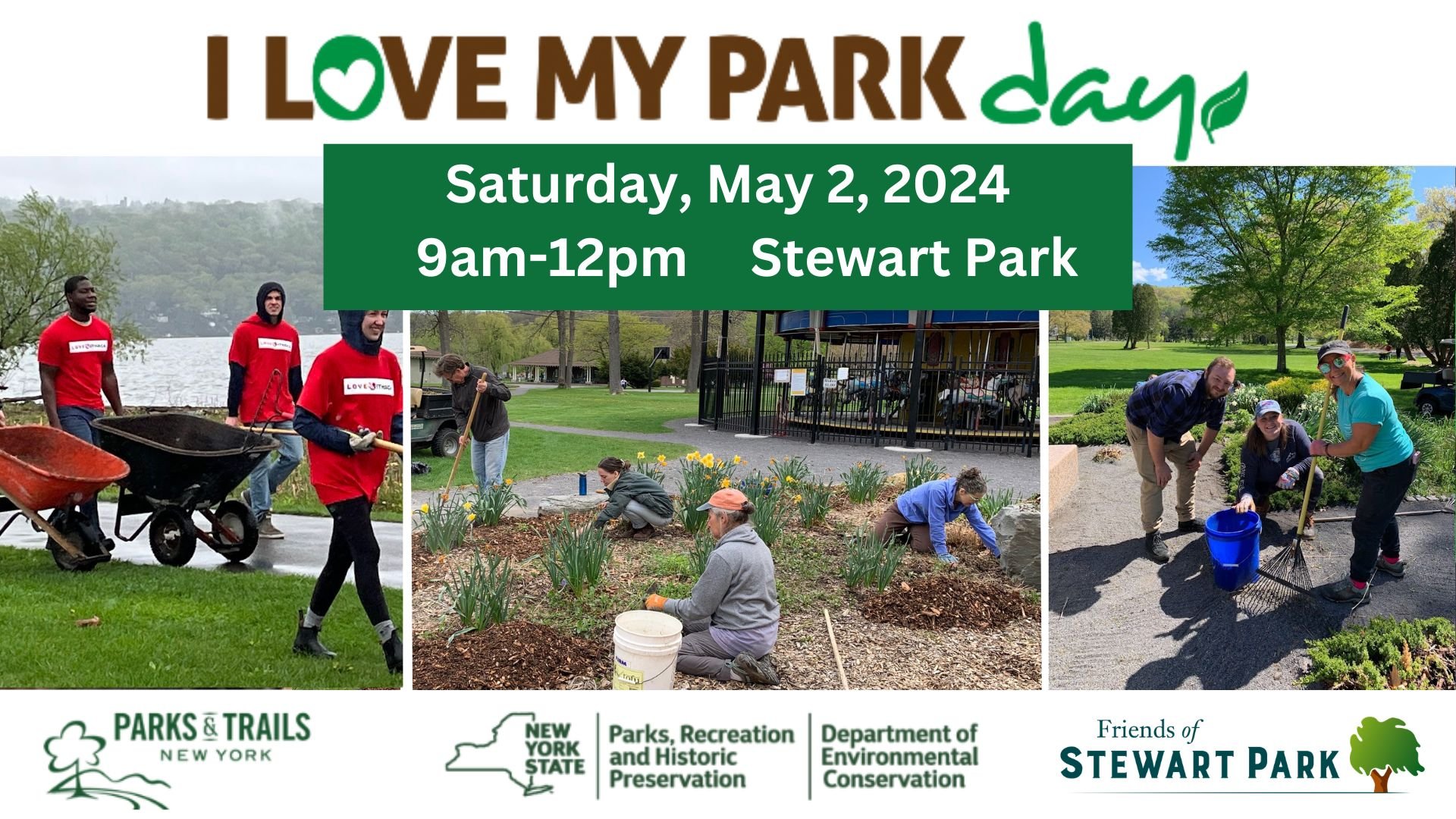 I Love My Park Day Volunteer Event