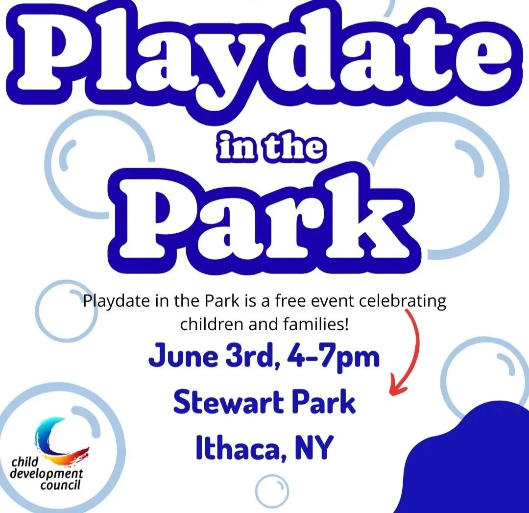 Playdate in the Park with Child Development Council including Free Carousel all day!