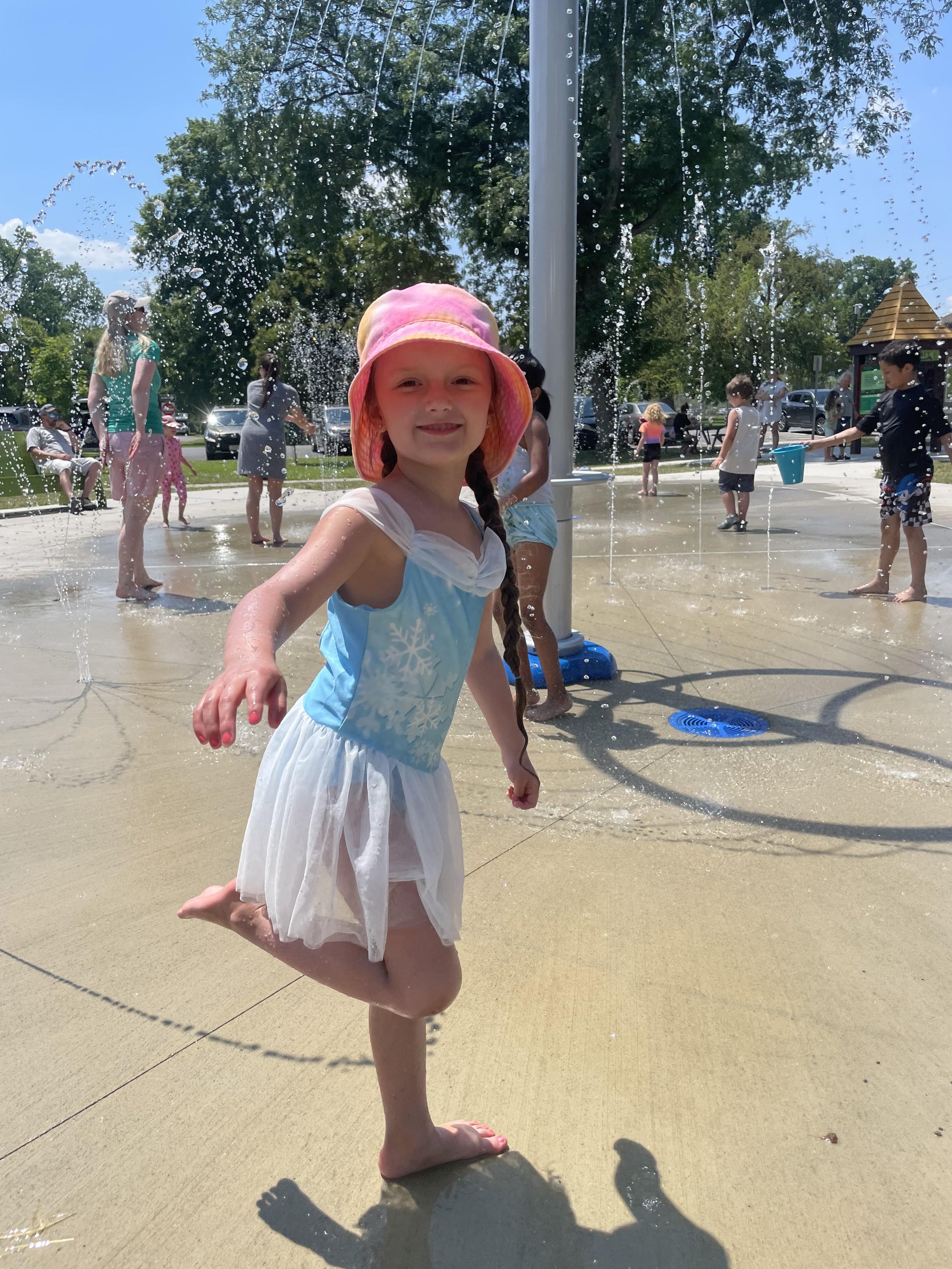 Splash Pad Opening Day