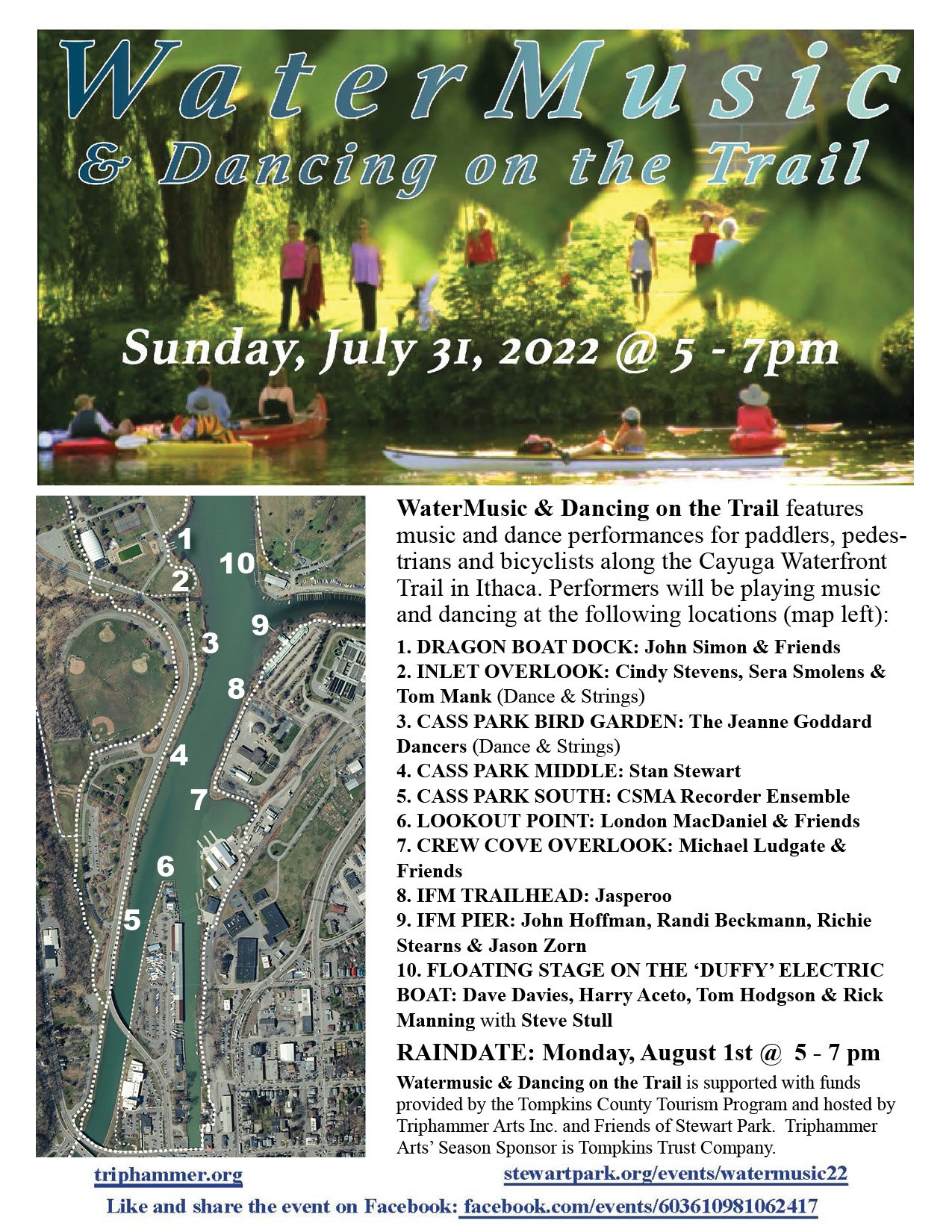 WaterMusic & Dancing on the Trail — Friends of Stewart Park