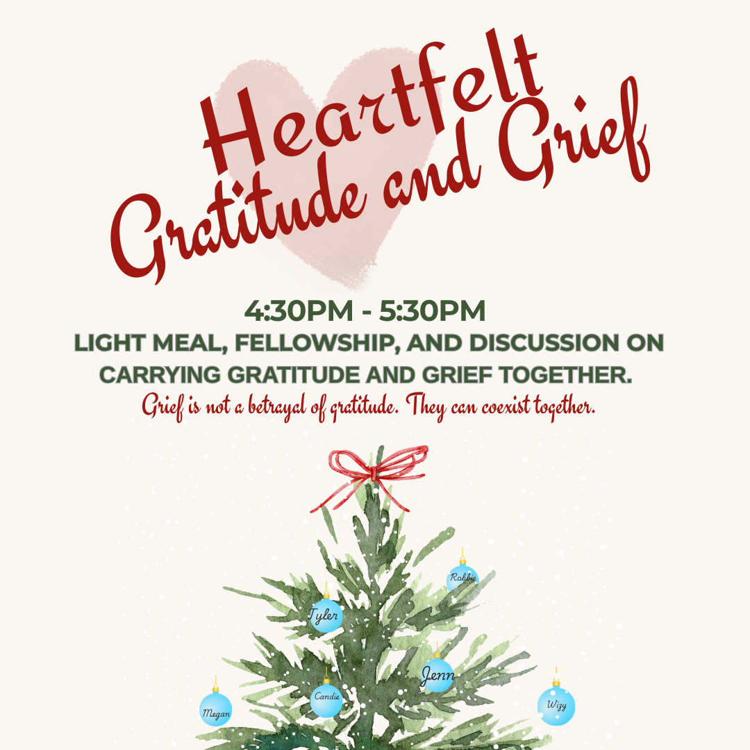 Heartfelt Gratitude and Grief Meeting