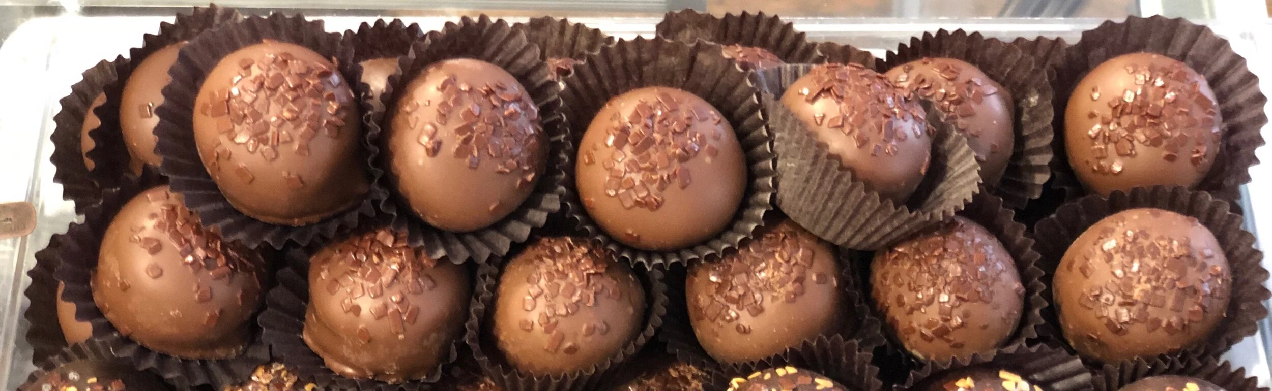 Salted Mocha Caramel Truffles