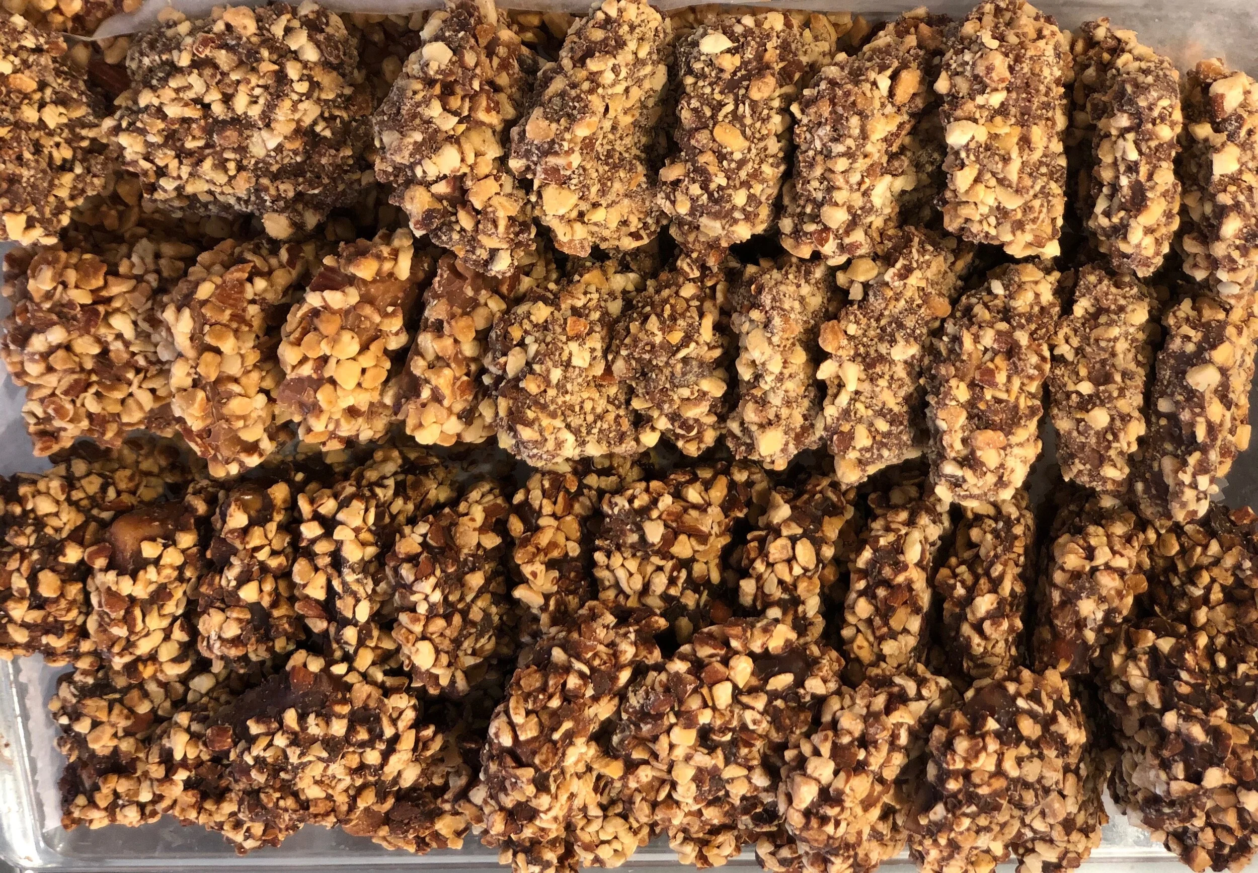 Milk or Dark Chocolate Almond Butter Crunch