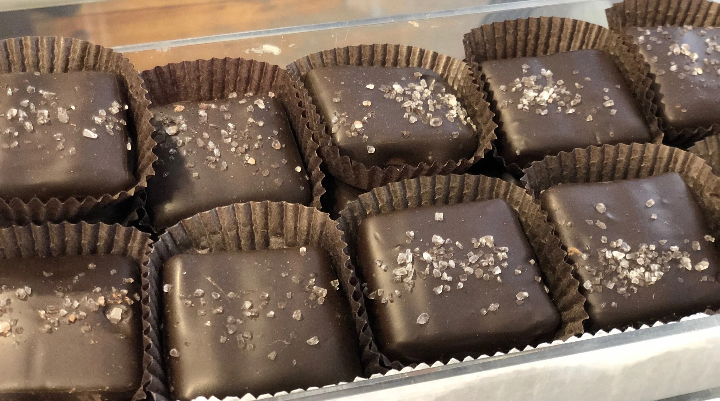 Dark Chocolate Toffee With Sea Salt