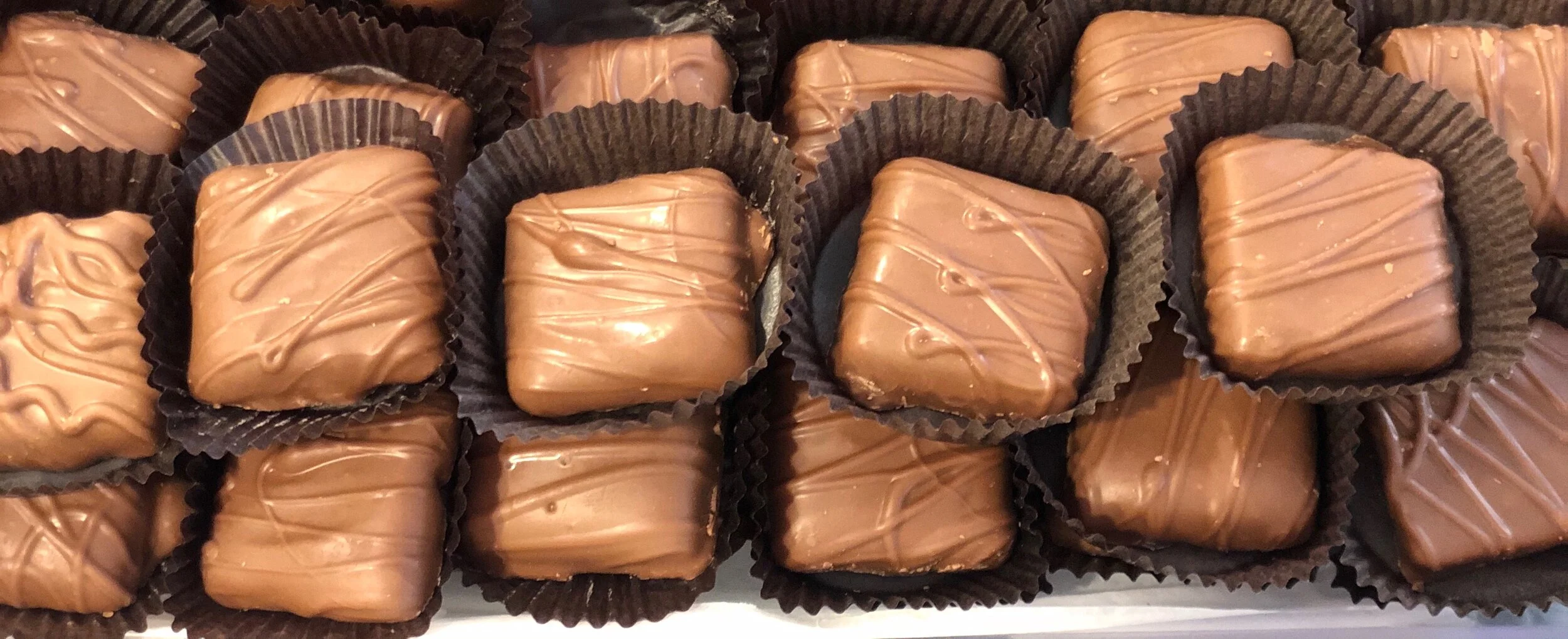 Milk Chocolate English Toffee Squares 