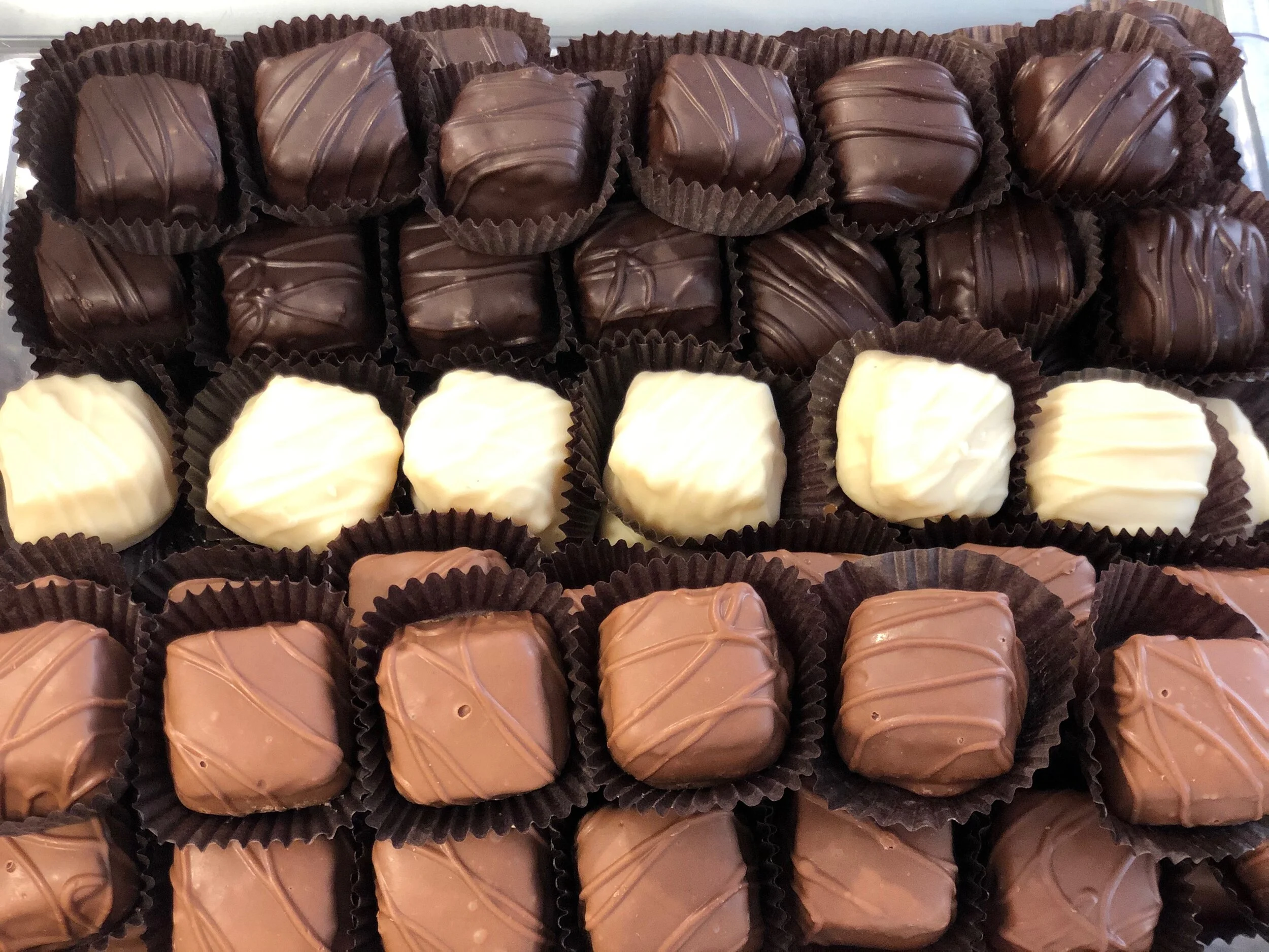 Milk, White or Dark Chocolate Coconut Joy