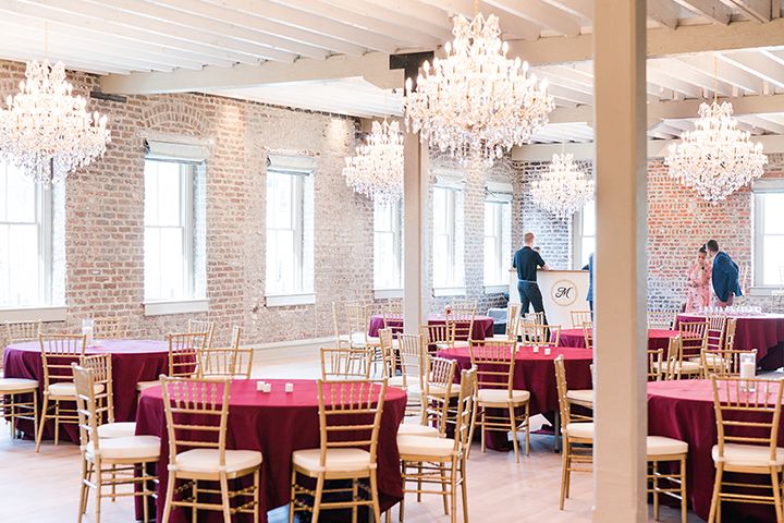 Lowcountry food and drinks at Charleston's newest event venue, Merchants Hall. 