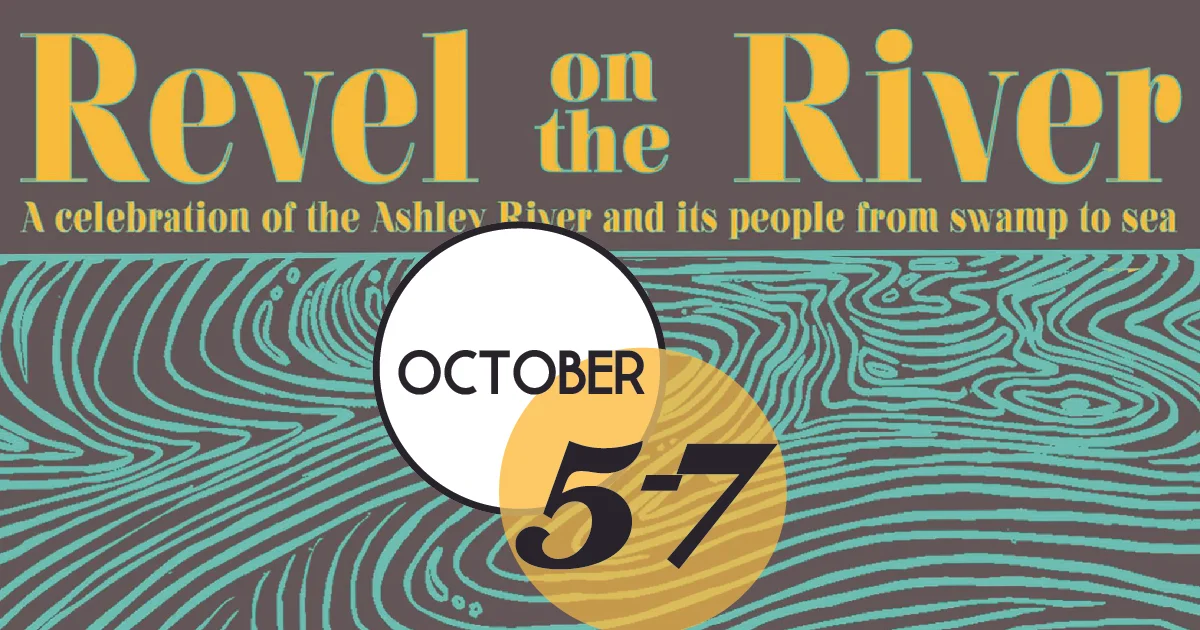 Revel on the River is centered around The Bend on the Ashley River and features music, fly fishing instruction, birding, paddling, cleanups, educational programs, a film, history, food, and beers from Charleston’s finest breweries.