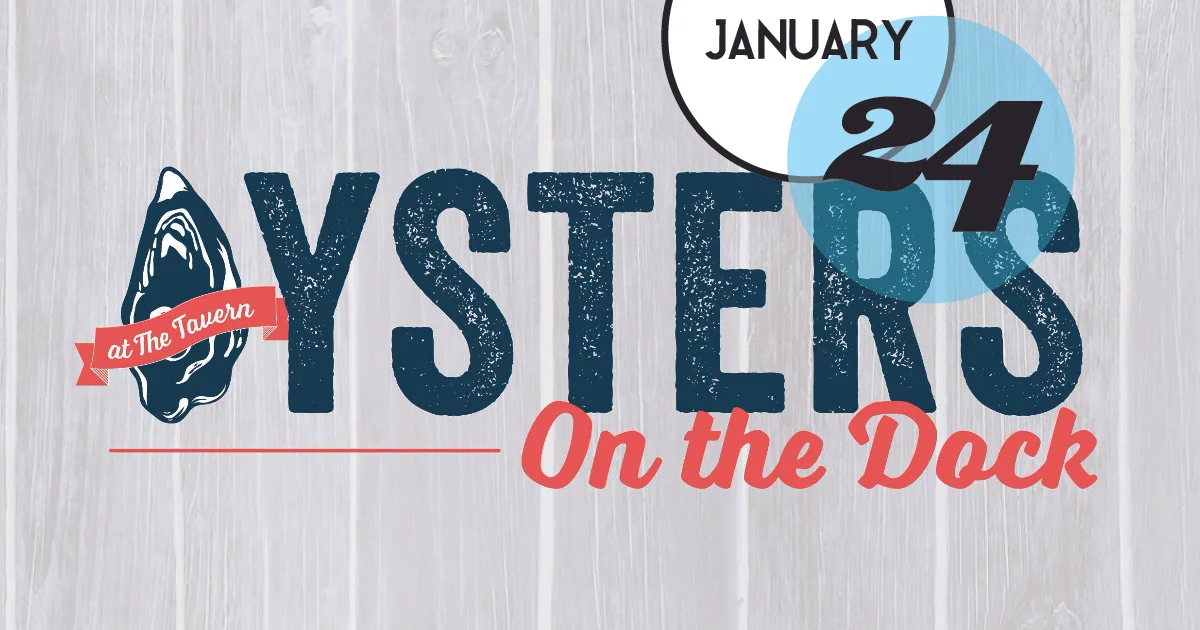 Join Tavern & Table on Shem Creek in Mount Pleasant for an Oyster Roast down on the dock, Bring your friends and appetite for $2 select raw oysters on the half shell, $18 big buckets of steamed oysters and live music on the dock from The Ol 55's.