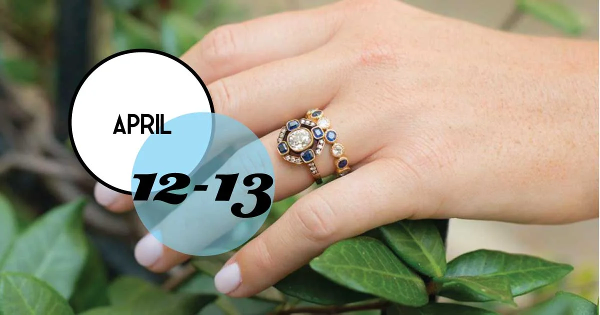 Croghan’s Jewel Box host Ari and Corina of Single Stone for an upcoming trunk show of beautiful jewelry using antique diamonds set in dynamic, beautiful mountings from old mine, rose and French cut stones.