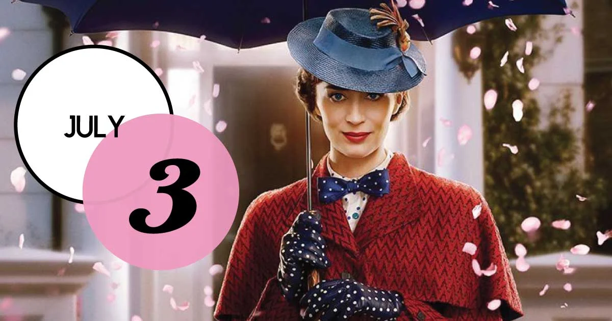Mary Poppins Returns at Freshfields Village on Kiawah Island.