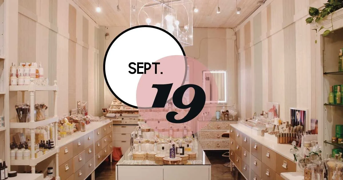 Frangrance workshop September 19, 2019 at the Ooh! Beautiful Re-Opening.
