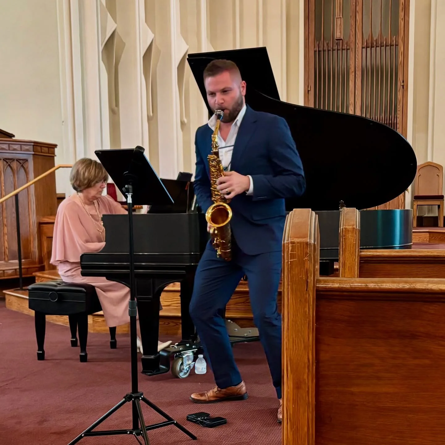 ✨ Still buzzing from last weekend&rsquo;s &ldquo;A Modern Renaissance&rdquo; program at the Ruth L. Blankenship Concert Series in Lewisburg, PA! It&rsquo;s such a joy to share the sonic threads that tie significant works of my past to my more recent 