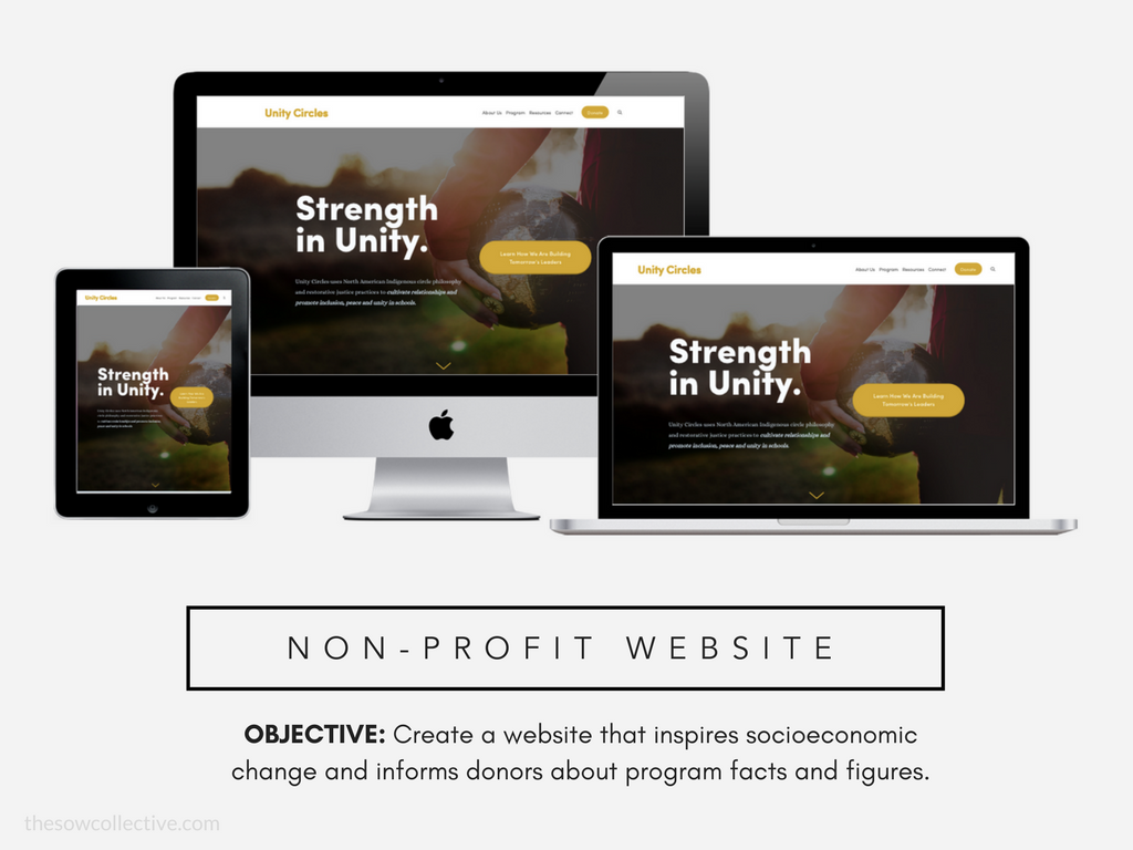 TSC - Squarespace design and set up
