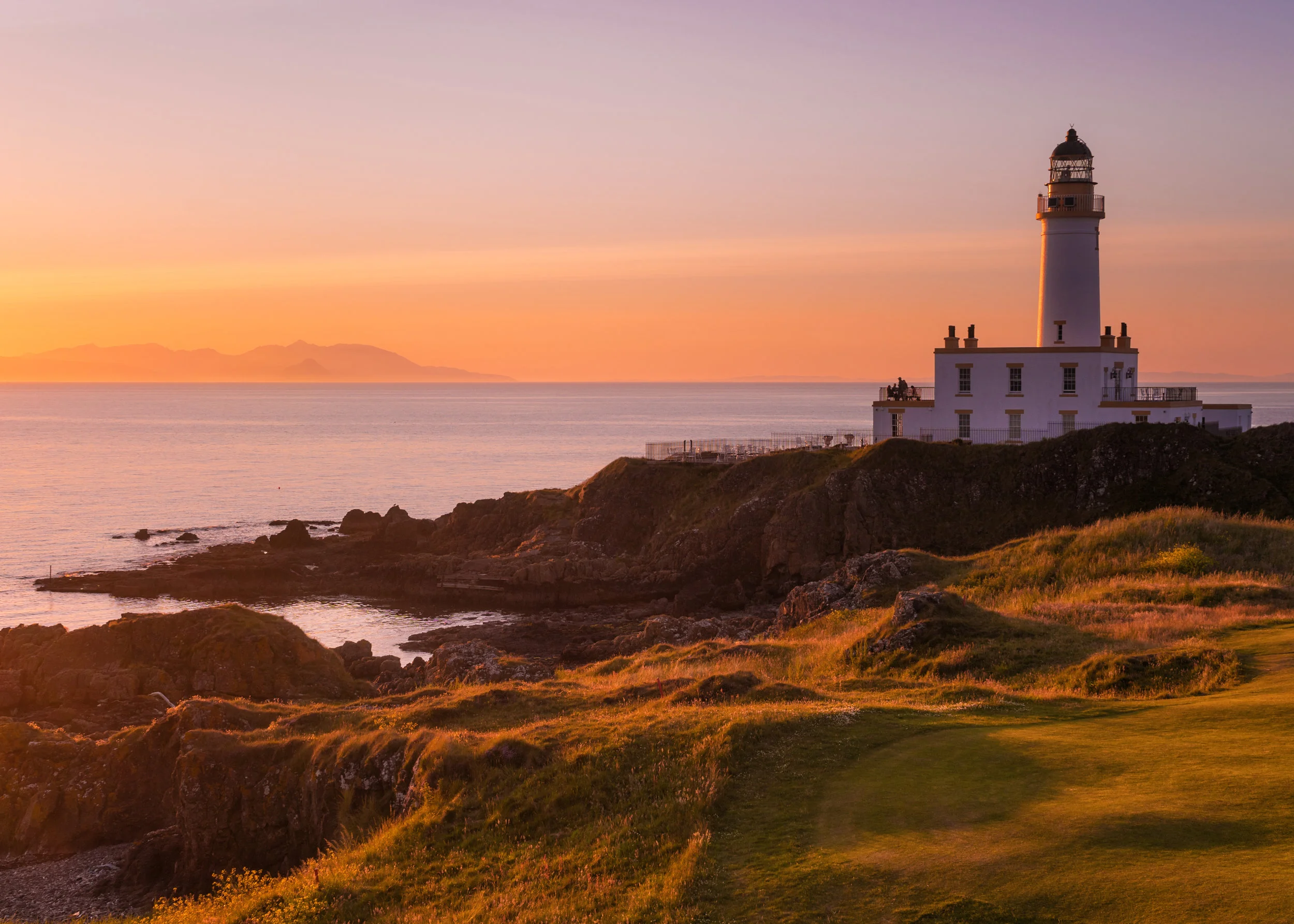 'An Evening at Turnberry Lighthouse'
