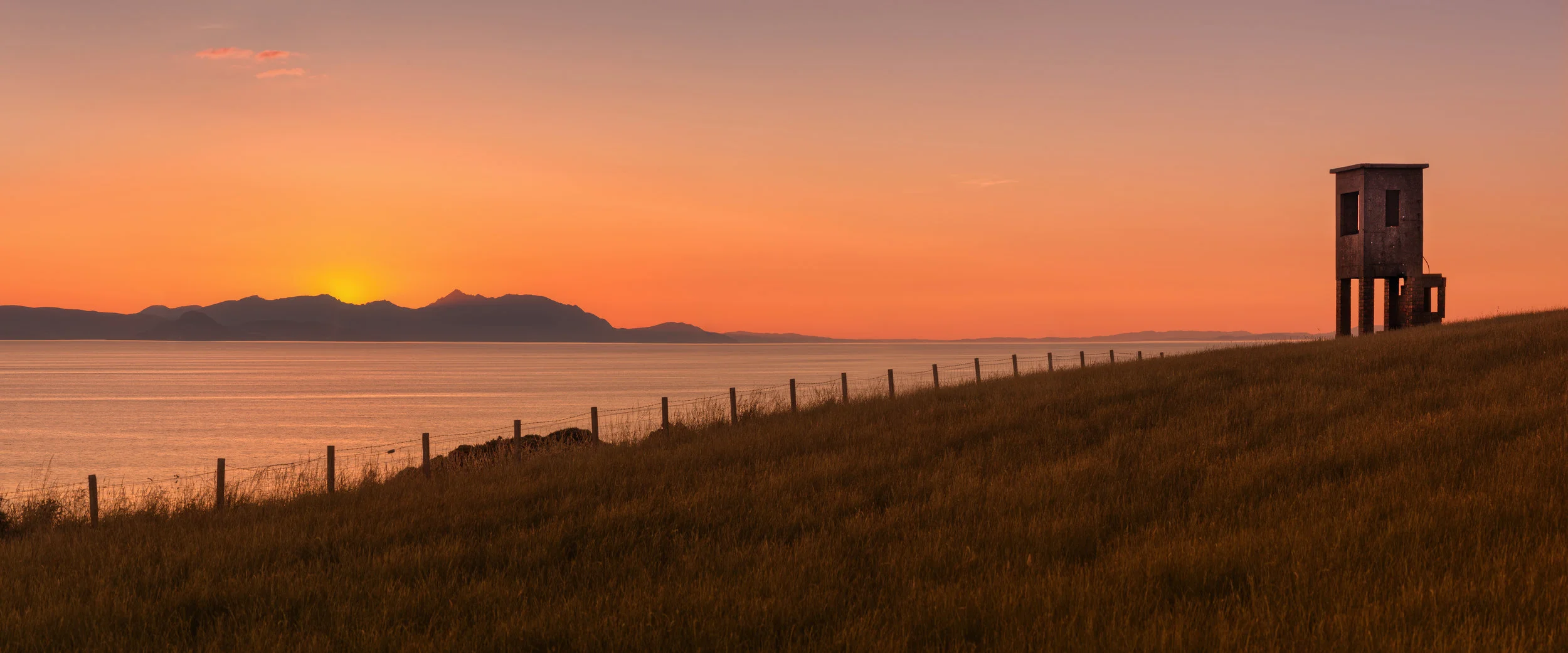 Across the Firth; The Dunure Observation Tower