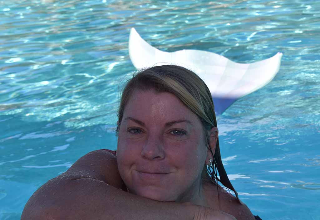 When no one is looking I'm a mermaid in my spare time.