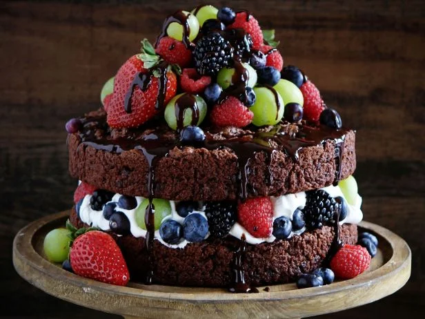 Naked Chocolate Cake