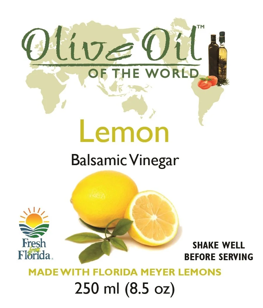 Lemon (White) Balsamic Vinegar  Olive Oil of the World