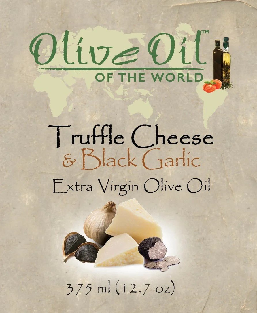 Truffle Cheese & Black Garlic Dipping EVOO