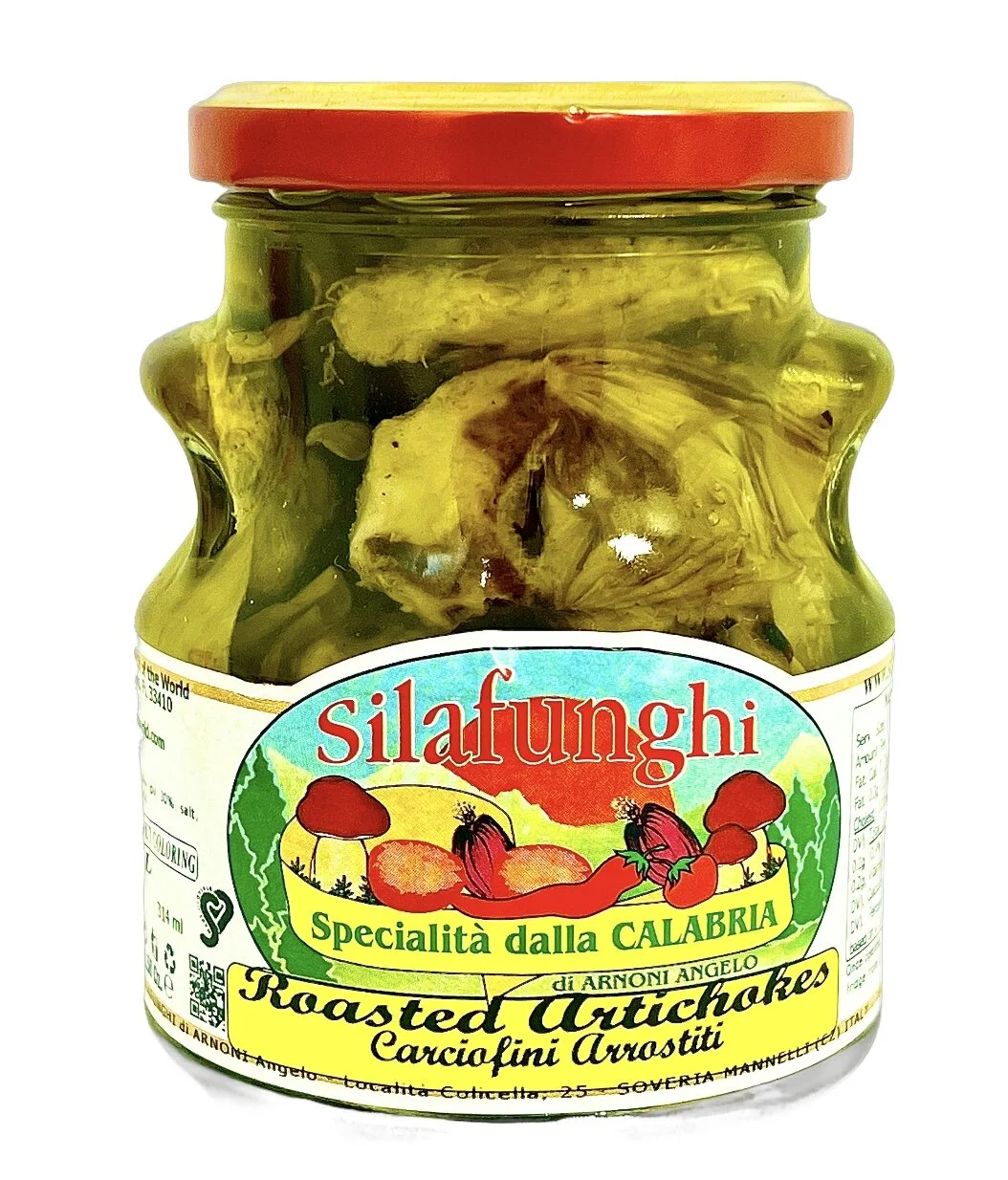 Silafunghi Roasted Artichoke Hearts