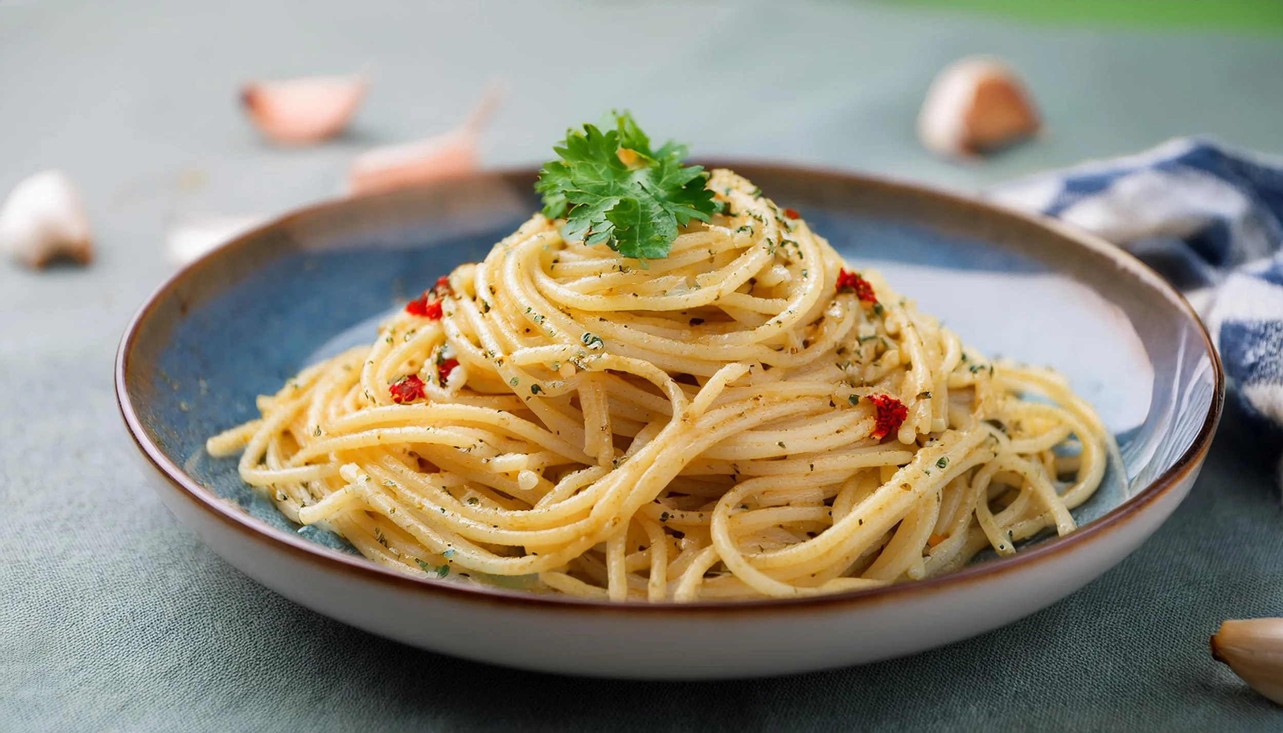 Aglio, Olio e Peperoncino (Garlic, Olive Oil &amp; Chili)