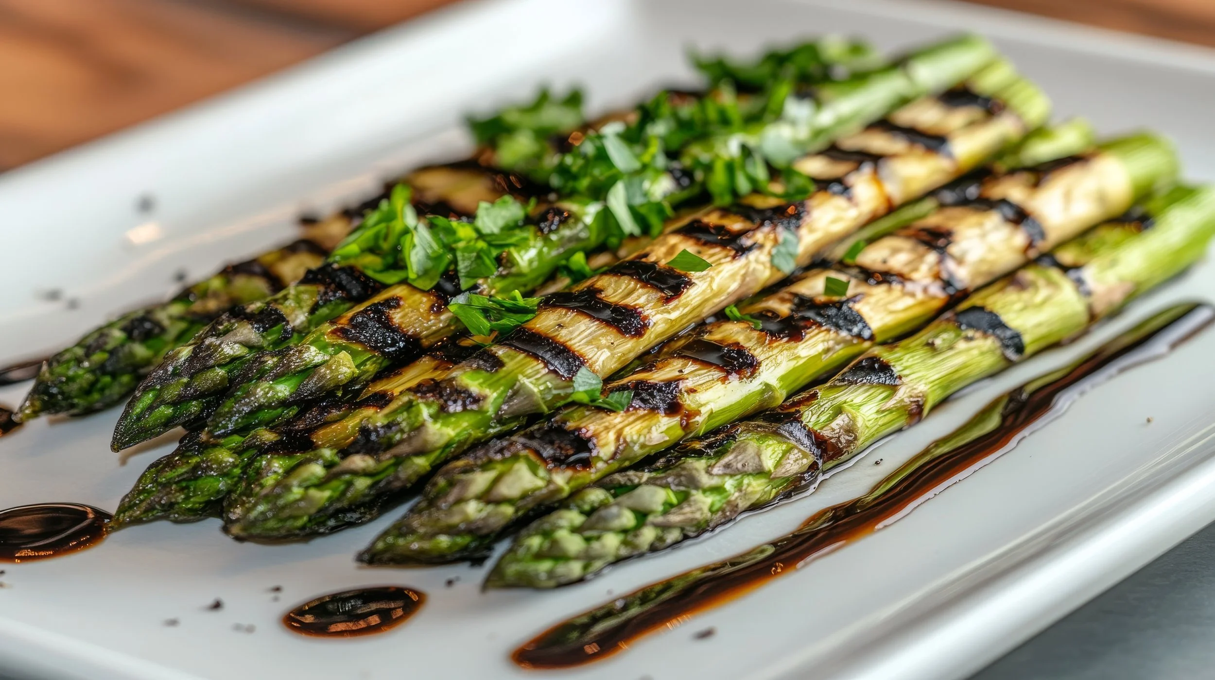 Roasted Asparagus with Balsamic Vinegar