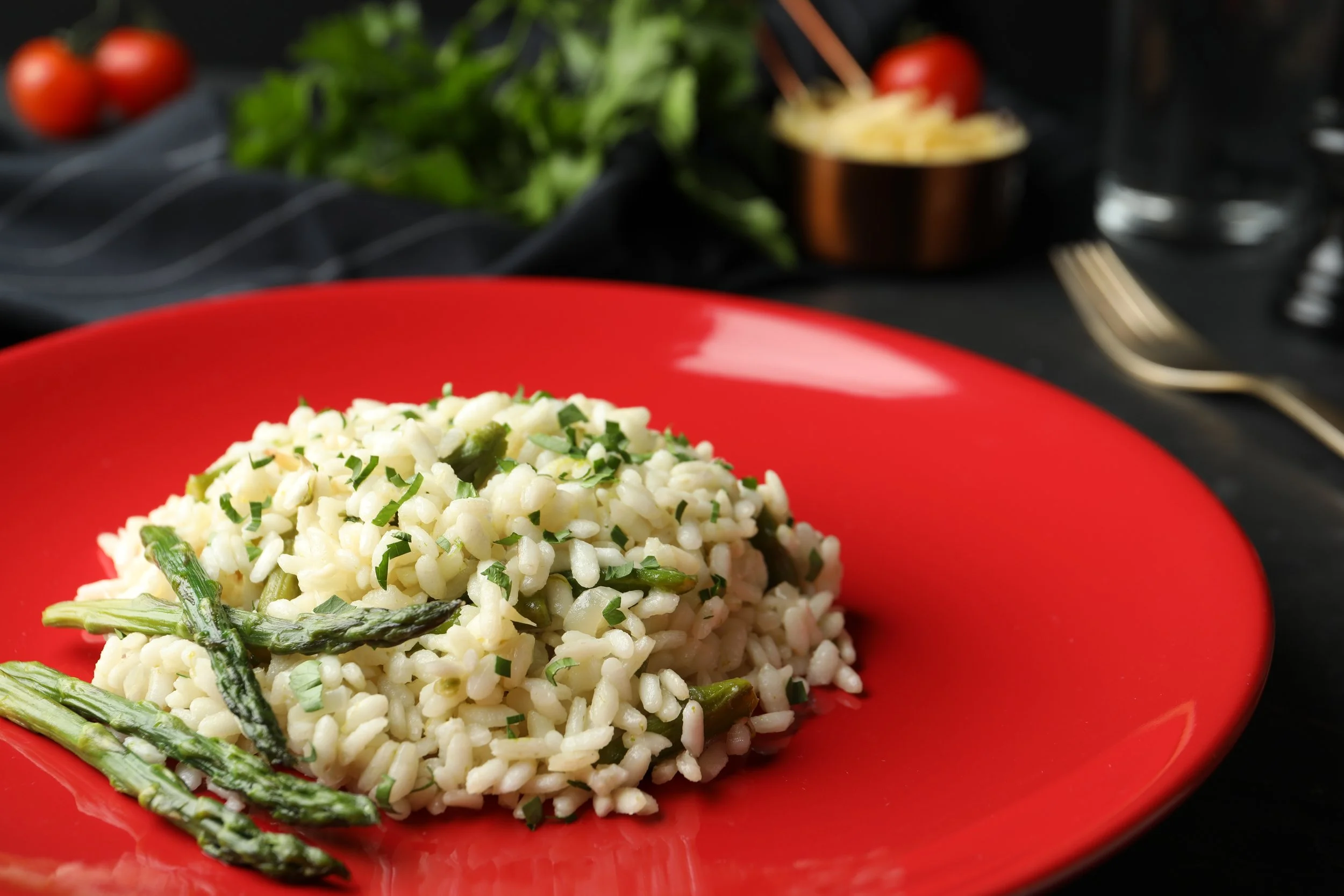 Asparagus Risotto