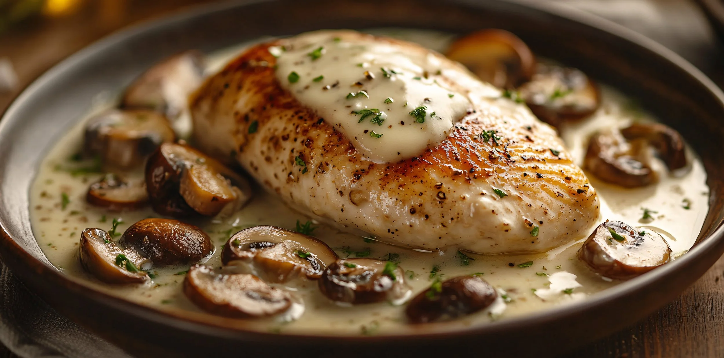 Truffled Chicken Breasts
