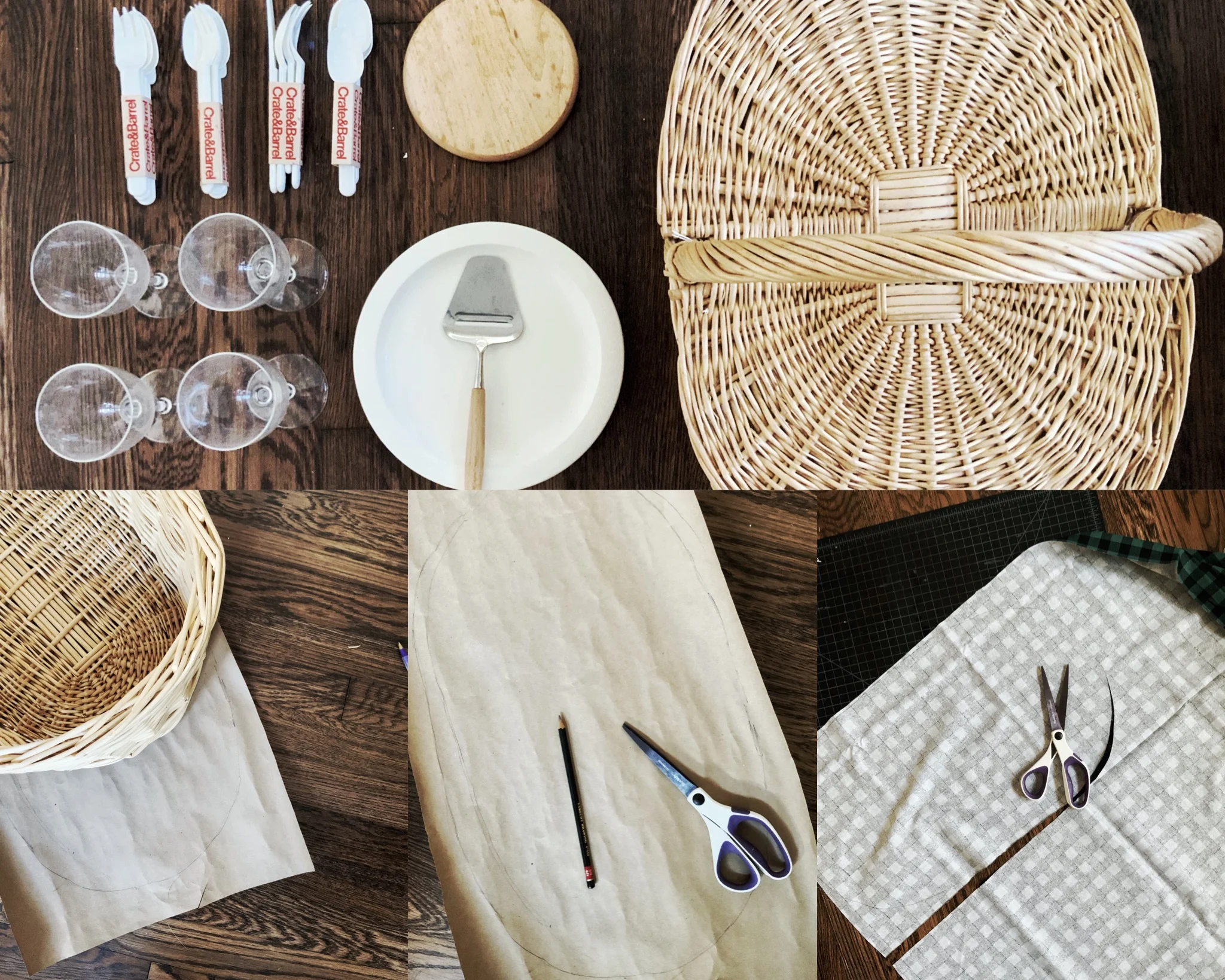 DIY Modern Picnic Basket — DEERYARD