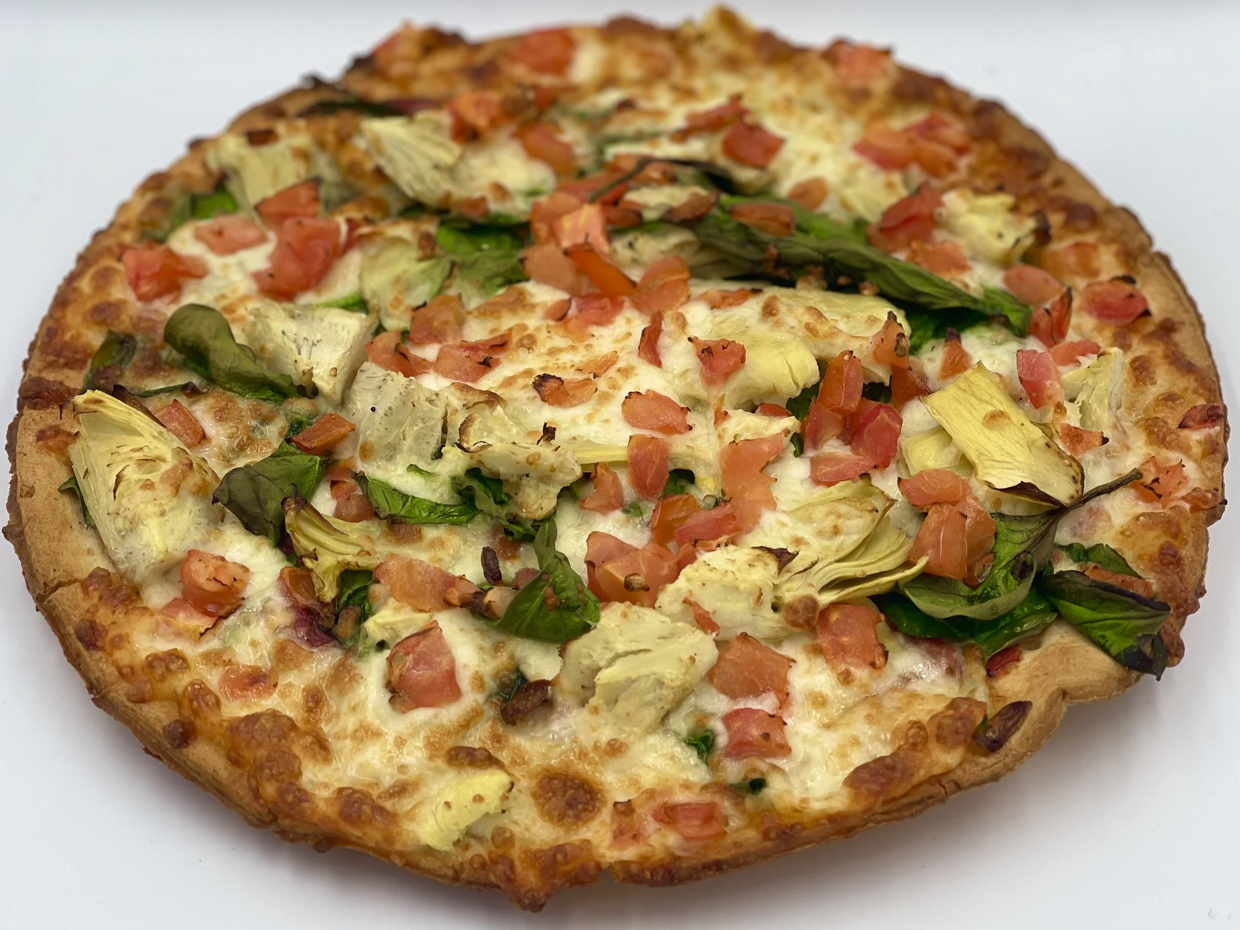 Heart Smart Pizza on Cauliflower Crust