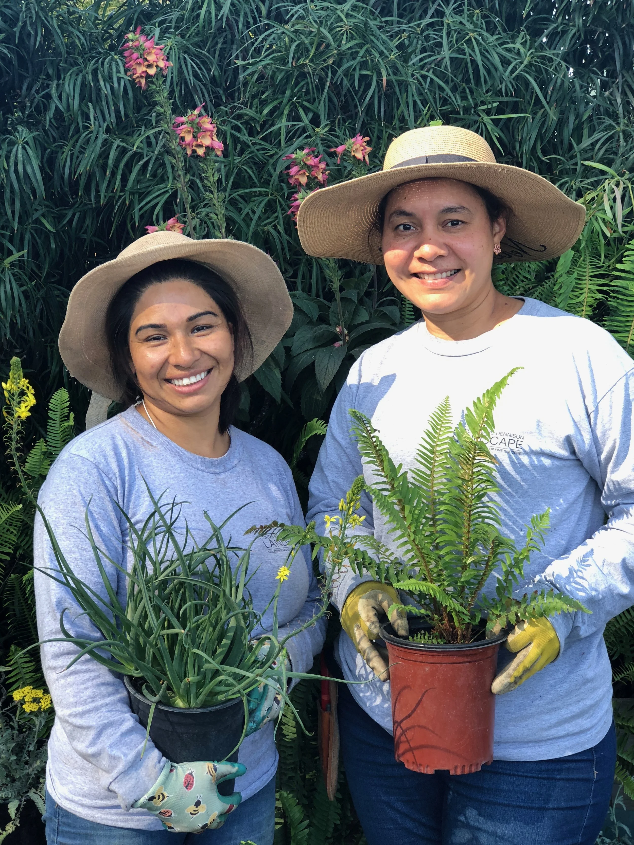 Nursery Gardeners Antonia and Keyla