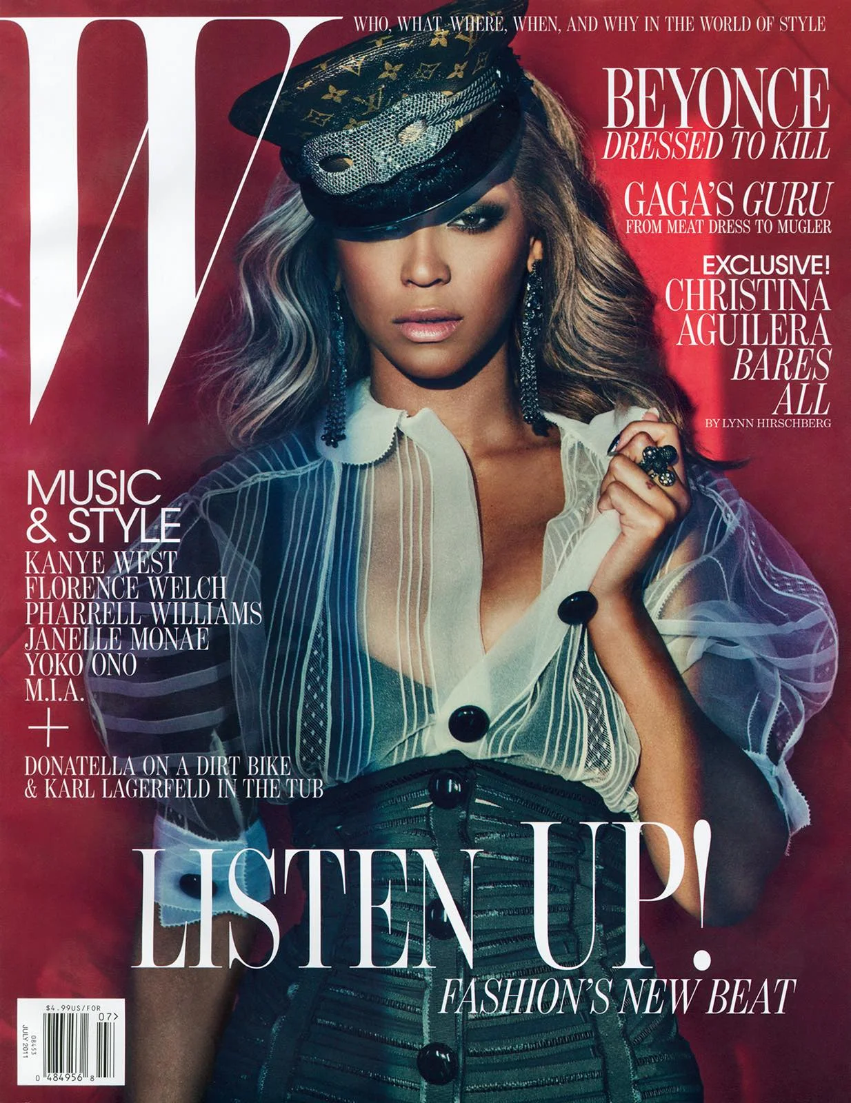 W Magazine July 2011 by Patrick Demarchelier