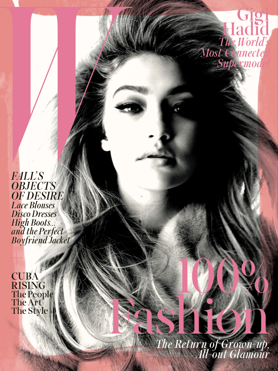 W Magazine Sept 2015 by Steven Meisel