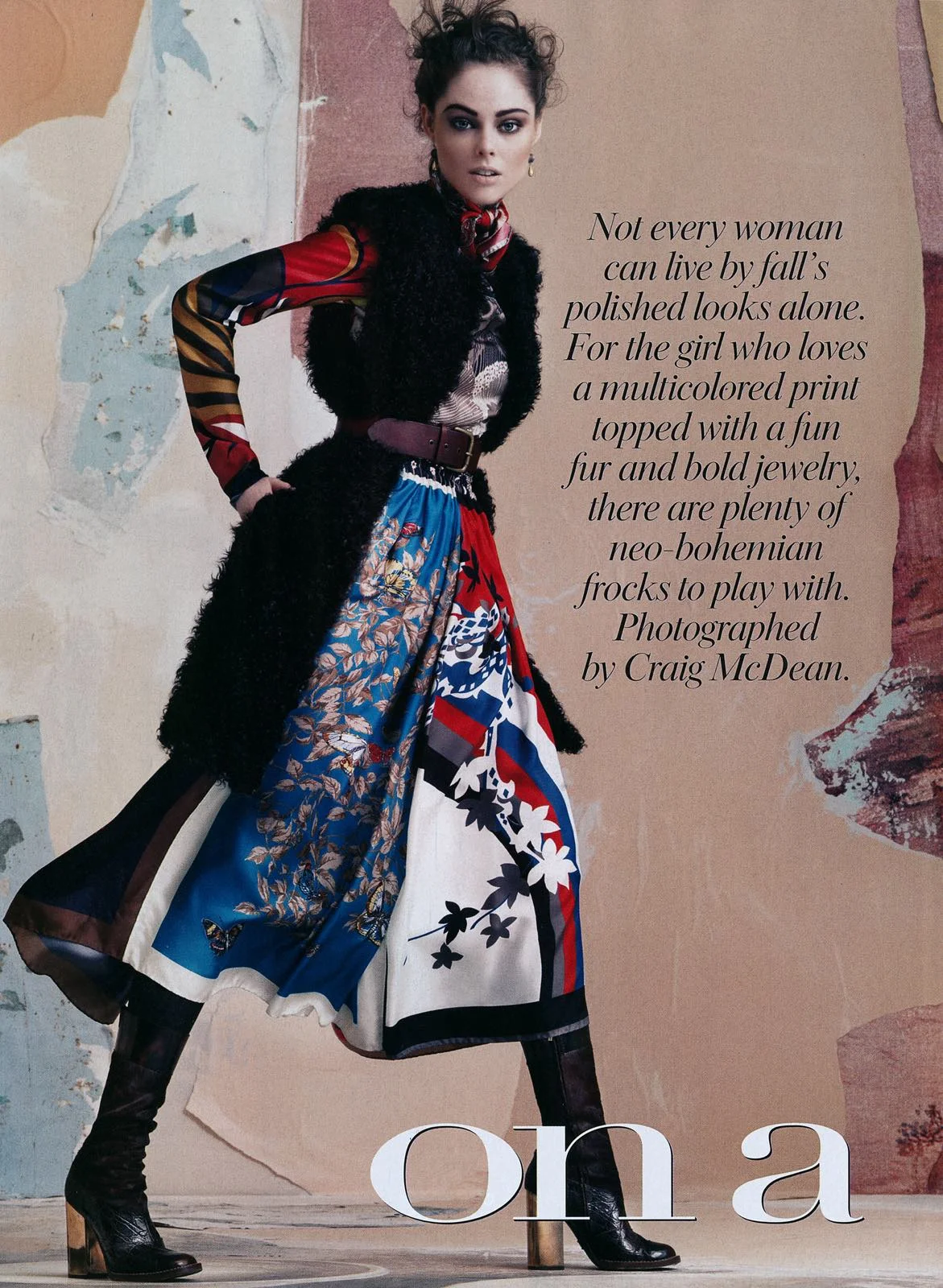 Vogue September 2008 by Craig McDean