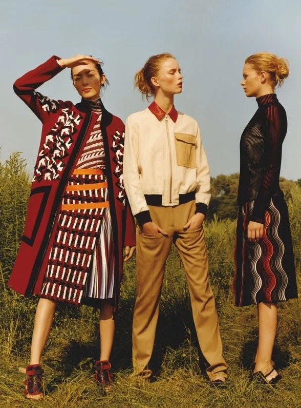 Vogue October 2014 by Jamie Hawksworth