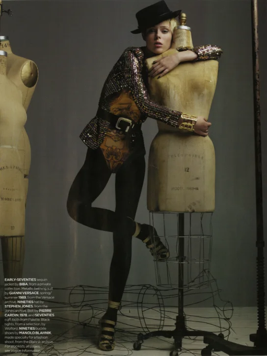British Vogue December 2006 by Craig McDean