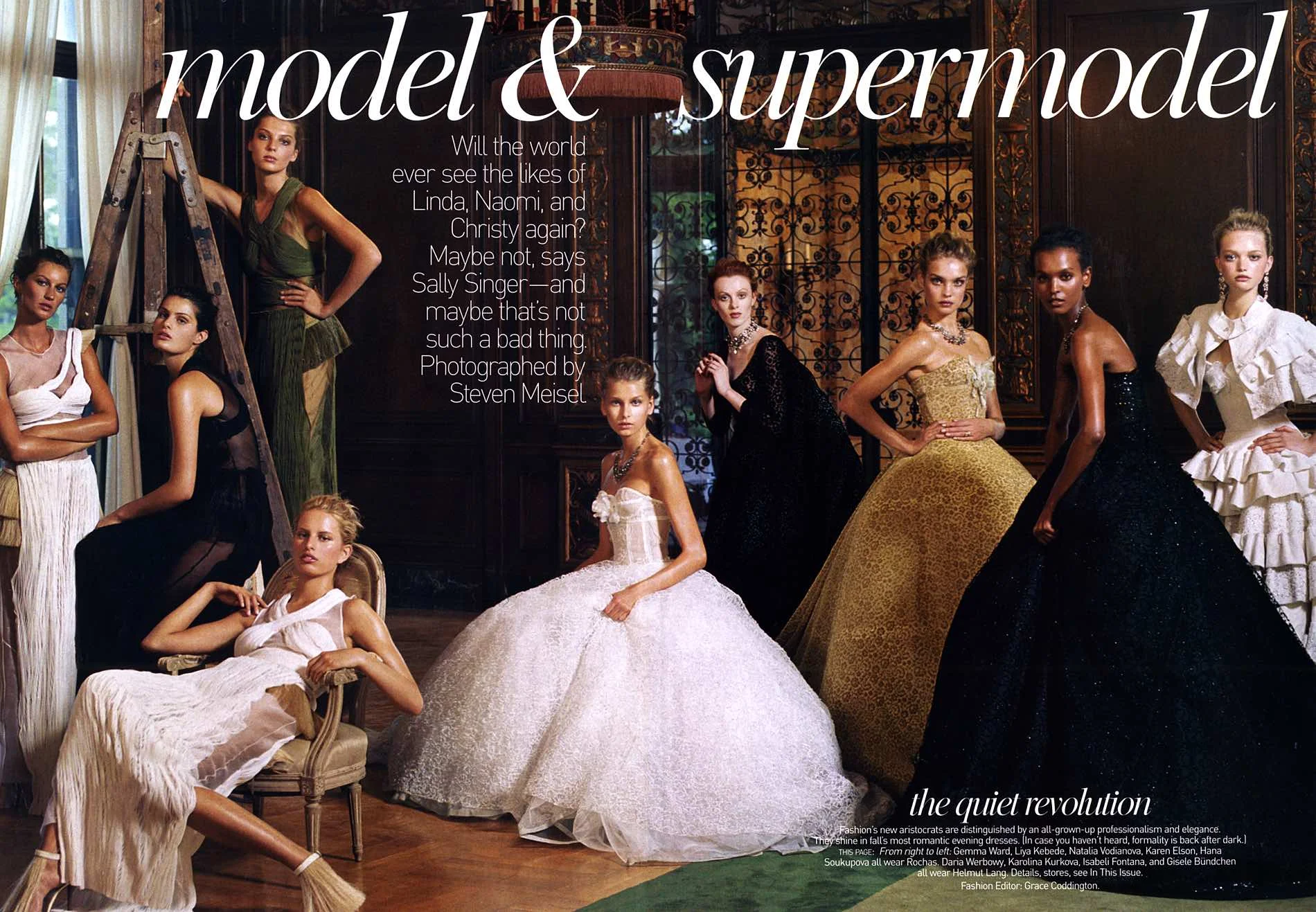 Vogue September 2006 by Steven Meisel
