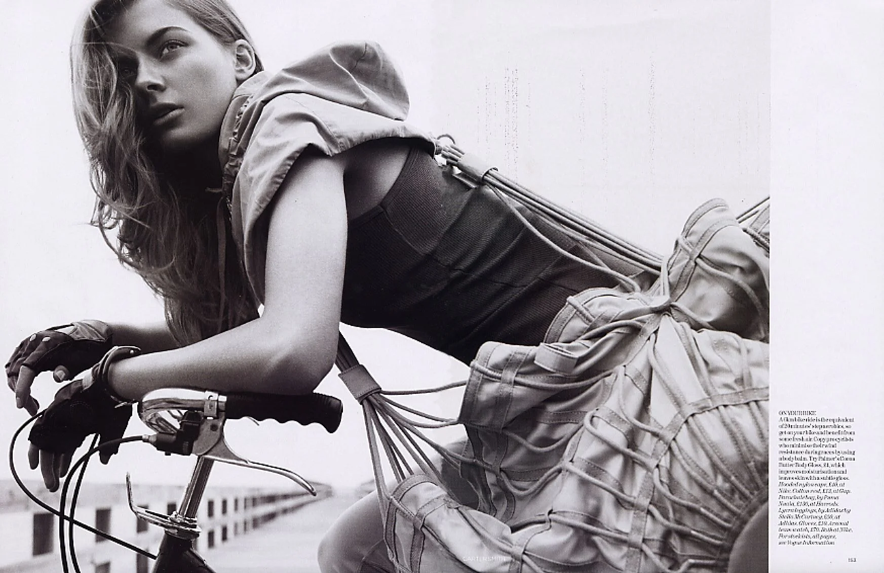 British Vogue February 2006 by Carter Smith