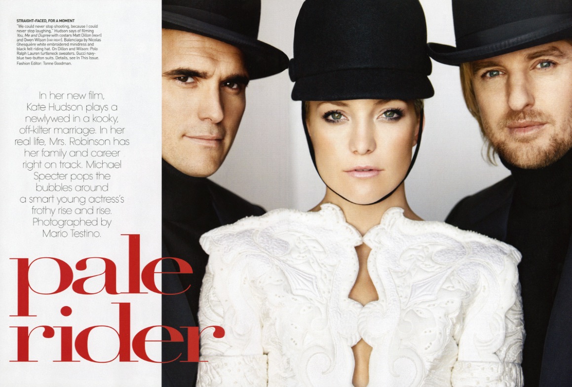 Vogue July 2006 by Mario Testino