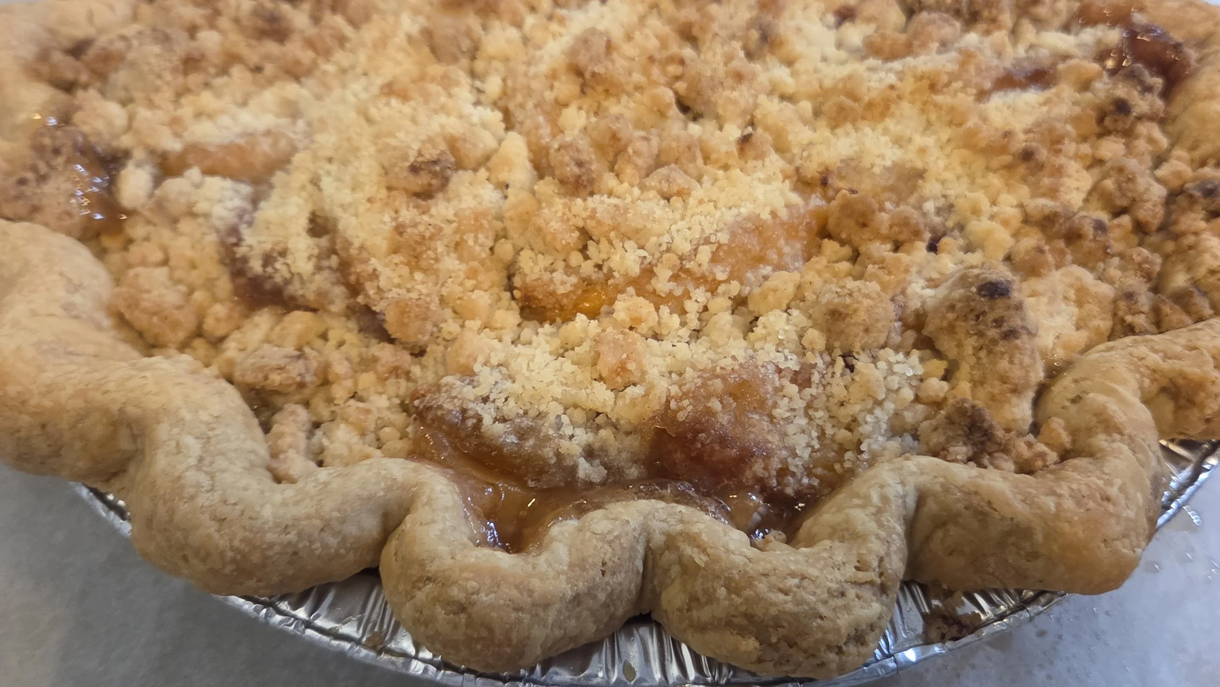 Peach Ginger Pie (September-October)