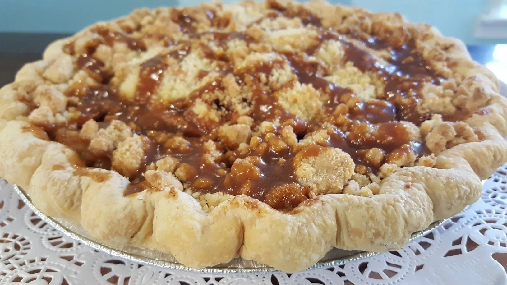 Salted Caramel Apple Pie (Sept-Oct)