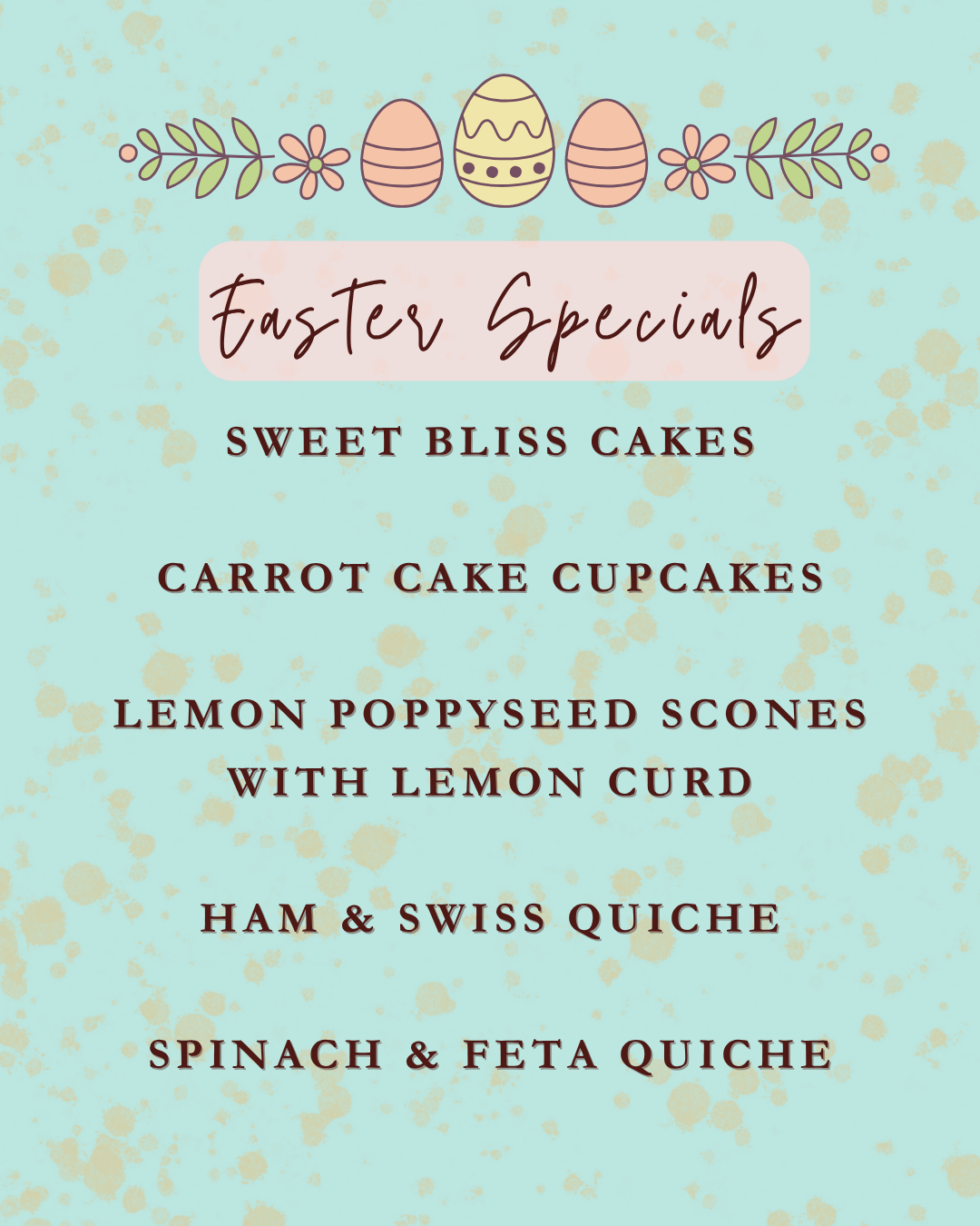 Easter Specials