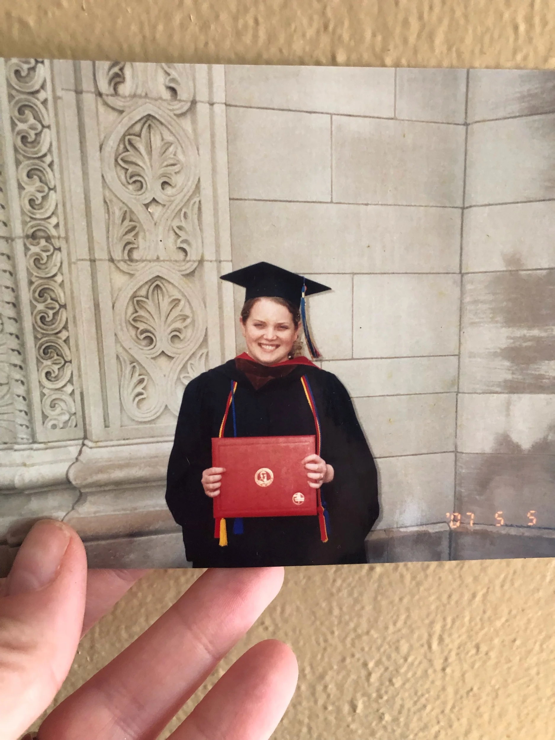 May 5, 2007 Graduating from Kendall College in Grand Rapids, MI. 